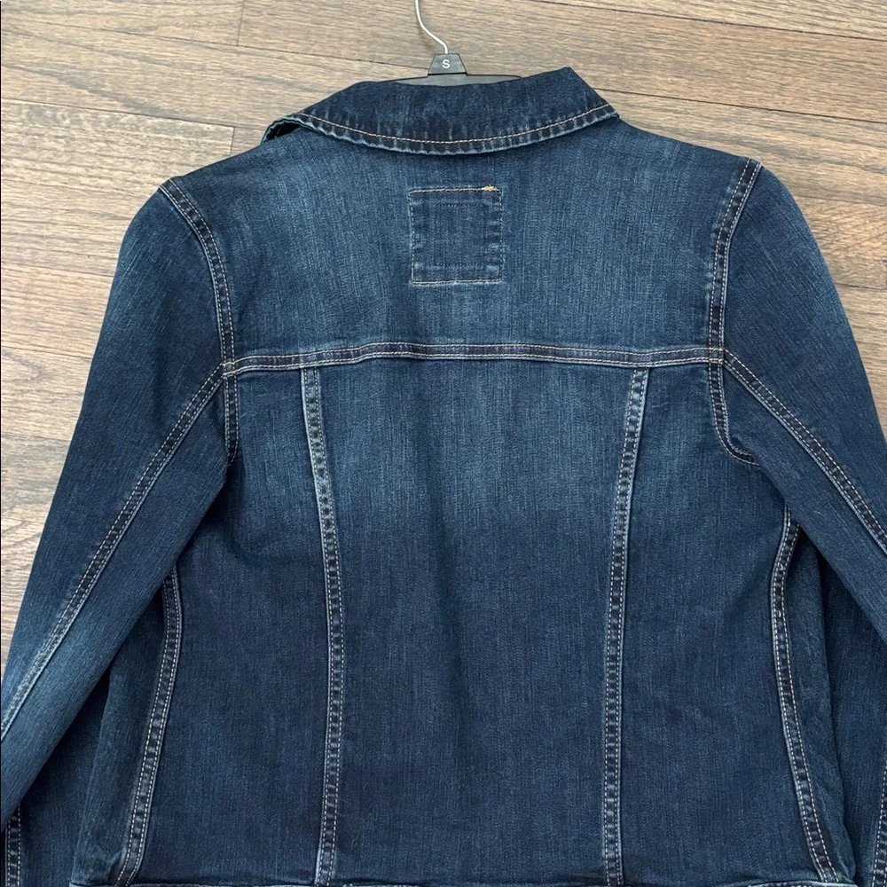 LC Lauren Conrad Dark Blue Jean Jacket